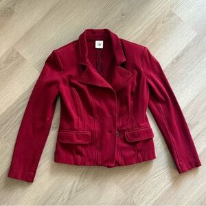 CAbi Women's Red Double-Breasted Jacket